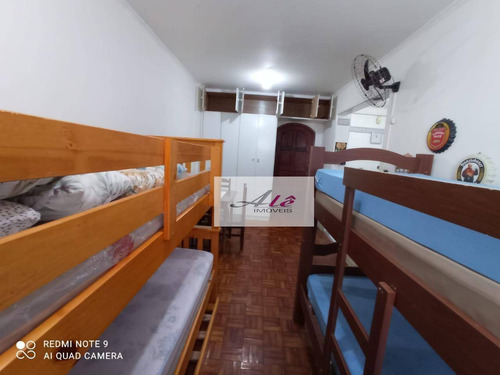 Imagem 2 de 17 de Kitnet Com 1 Dormitório , 26 M² - Vila Guilhermina - Praia Grande/sp -