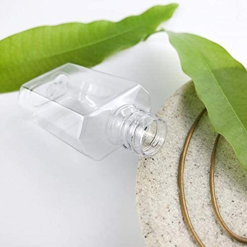 10pcs 60ml Transparente Botellas De Viaje For Champú Loción