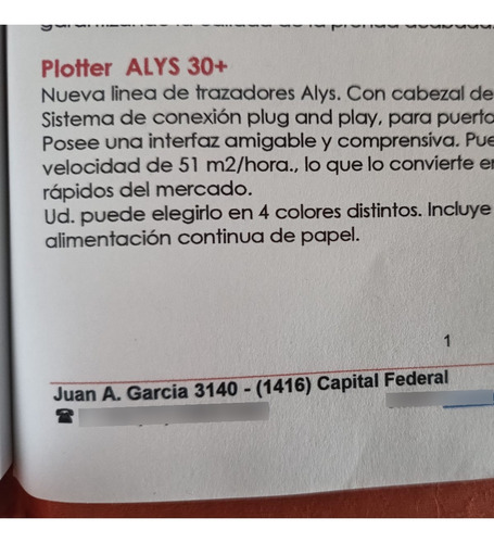 Plotter De Impresión (Usado)