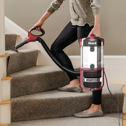 Aspiradora Vertical Shark Zu561 Navigator Liftaway Speed Red