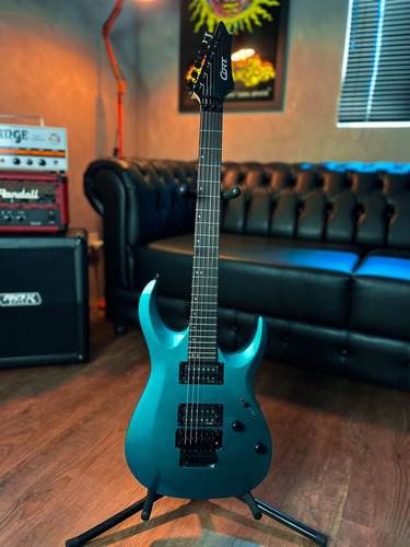 Guitarra Eletrica - 6c - Cort- X 300 Fbl Cor Azul-celeste