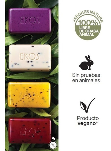 Natura Ekos Jabones En Barra Exfoliantes20% Off
