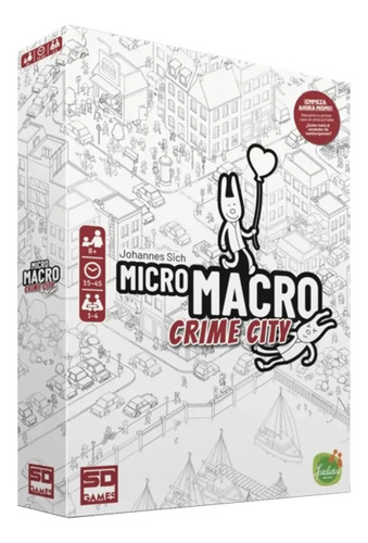 Micro Macro Criime City Juego De Mesa En Español - Sd Games