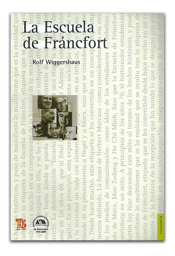 Libro La Escuela De Francfort De Rolf Wiggershaus
