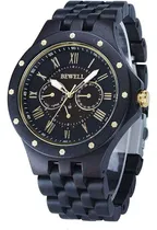Comprar Bewell Relojes De Madera Para Hombre, Relojes De Pulsera Vin