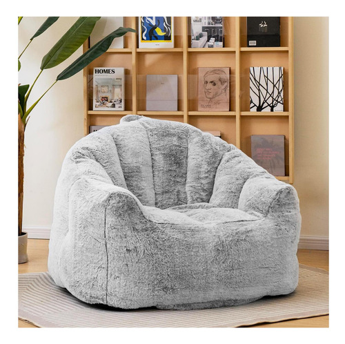 Recaceik Giant Bean Bag Silla Boletín Relleno Sofá Con Silla