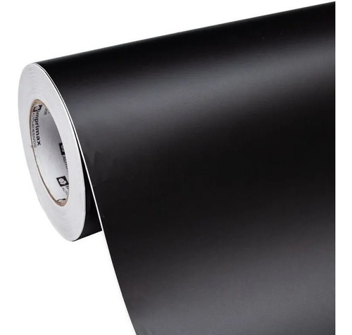 Adesivo Vinil Preto Fosco P/ Geladeira E Armarios 10m X 1m