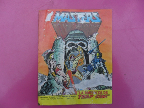 Librito He-man Mattel 1982. Ago. Año 1985. 