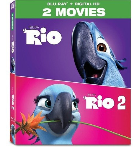 Colección De Películas Río 2 [blu-ray]