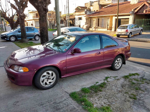 Imagen 4 de 10 de Honda Civic 1.6 Ex Coupe Vtec 1993 D16z6 Automatico