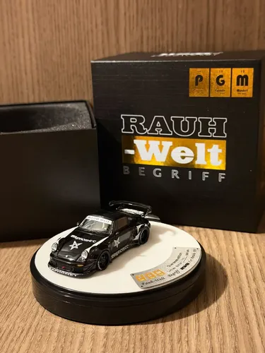 Pgm Porsche 930 Rwb Baphomet 1:64 Edição Limitada 775/999
