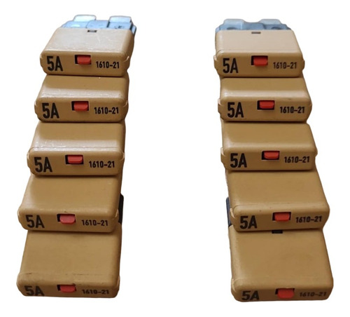 10 X Fusivel 5a Automotivo Desarme Original