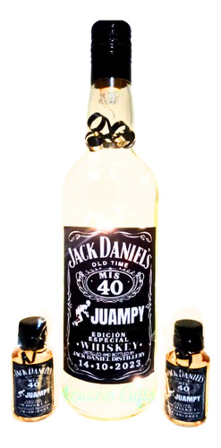 10 Souvenirs Tematica Jack Daniels Pet + Central Luminoso 