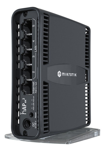 Mikrotik Routerboard Hap Ax2 C52ig Preto Wifi6 864mhz