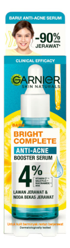 Garnier Bright Complete Anti-acne Booster Serum 4% 30ml