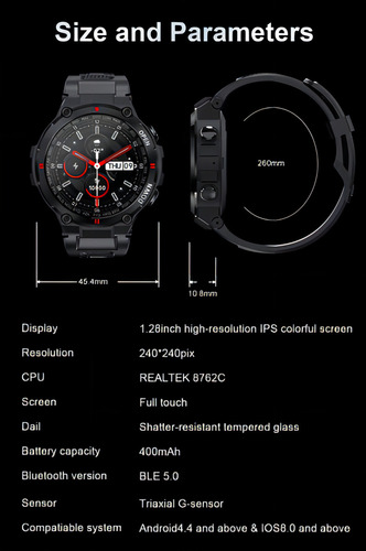 Relógio Smartwatch Lemfo 2021 Tela 1,28 Hd Full Touch Cor Da Pulseira Preto Cor Da Caixa Preto Cor Do Bisel Preto