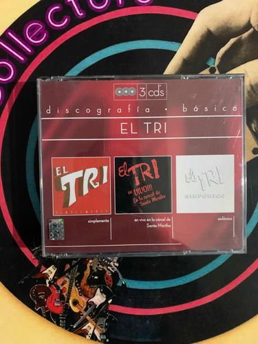 El Tri Discografía Básica 3 Cds