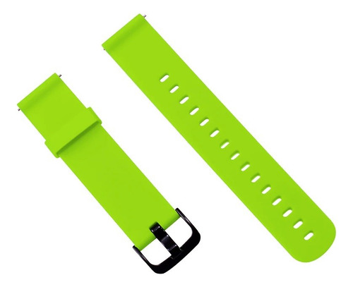 Pulseira Silicone Move Compatível Com Smartwatch Colmi P42 Cor Laranja