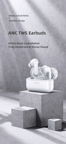 Imagen 5 de 5 de Audífonos Inalambricos Usams Bluetooth Tws Earbuds