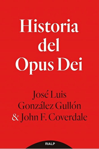 Libro Historia Del Opus Dei