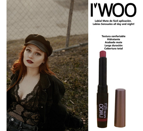 Imagen 10 de 10 de Labial Satinado I'woo