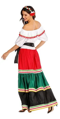Roupa mexicana sale feminina festa