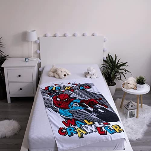 Jerry Fabrics Toalla De Baño Spiderman 70 X 140 Cm