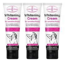 Comprar 3 Cremas Blanqueadoras De Axilas Con Colágeno Y Leche 