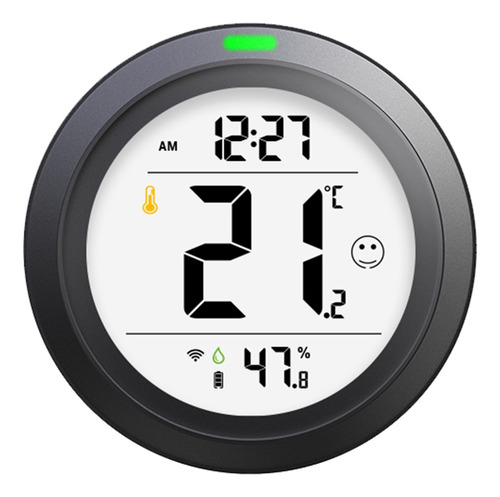 Detector Inteligente De Temperatura Y Humedad Wifi,