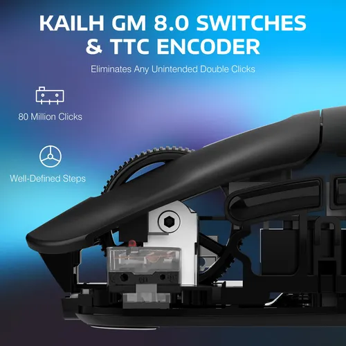 Mouse Inalámbrico Para Juegos Attack Shark X3 Con Batería De