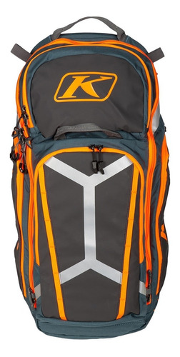 Mochila Klim Arsenal 30 Petrol - Strike Orange Bamp Group