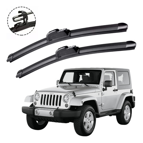 Par Plumas Limpiaparabrisas Brx Jeep Wranlger 2008