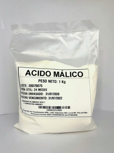 Acido Malico 1 Kg 