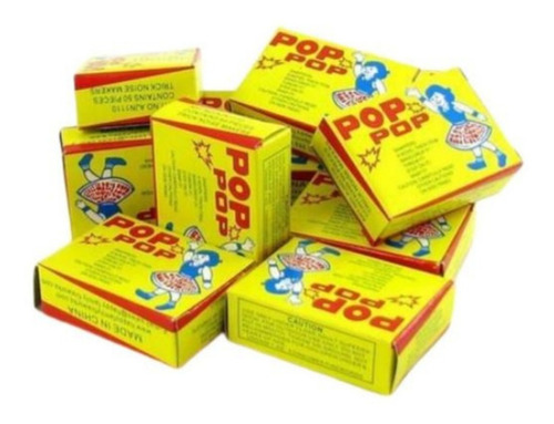 Brujitas Pop Pop 50 Pz Cajitas Juguete Broma Fiesta 