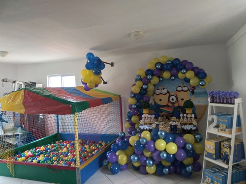 Imagem 3 de 5 de Aluguel De Pula Pula, Casinha De Bolinhas, Escorrega...