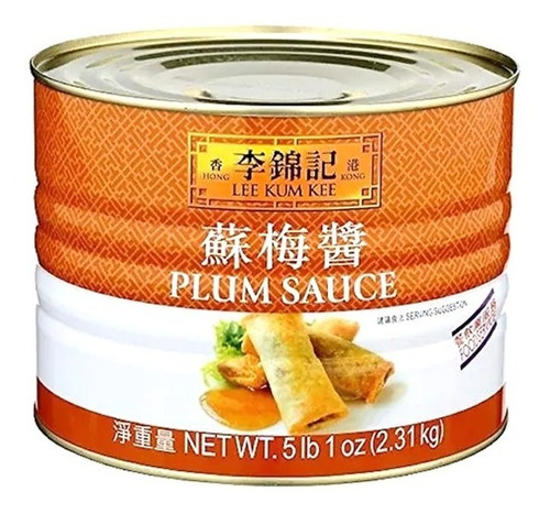 6 Cajas De 2.27 Kg Salsa Ciruela Plum Sauce Lee Kum Kee