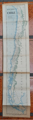 Mapa Chile Antiguo 1