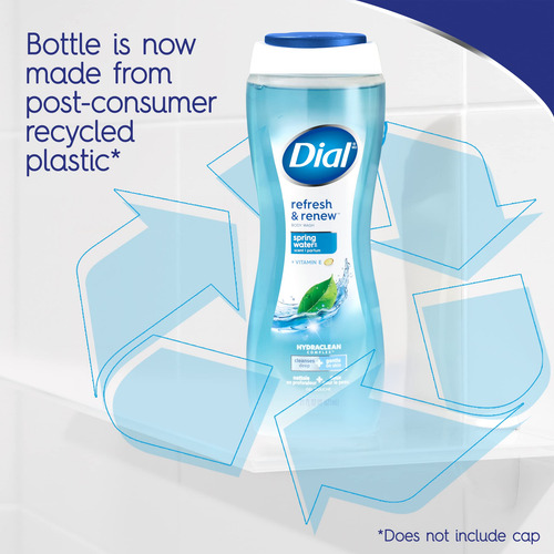Gel De Baño Dial Refresh & Renew Spring Water 946 Ml
