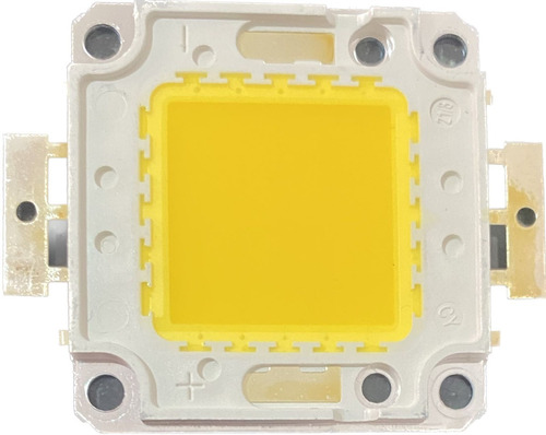 10 Chip Led 50w Para Refletor Luz Amarela Ou Luz Branca