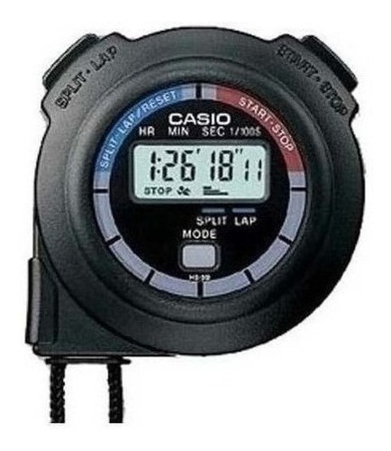 Cronometro Casio Hs-3v-1b Relojesymas