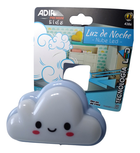 Lampara Led Luz De Noche En Forma De Nube Para Tu Bb