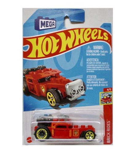 Hot Wheels # 4/5 - Brick And Motor - 1/64 - Hkg37