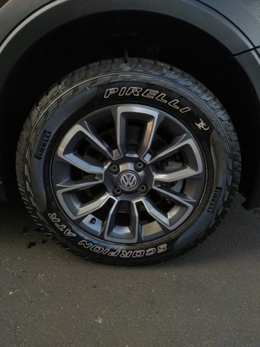 Imagem 11 de 15 de Vw Saveiro Cross Cabine Dupla1.6 Flex 2017- Aceitamos Troca