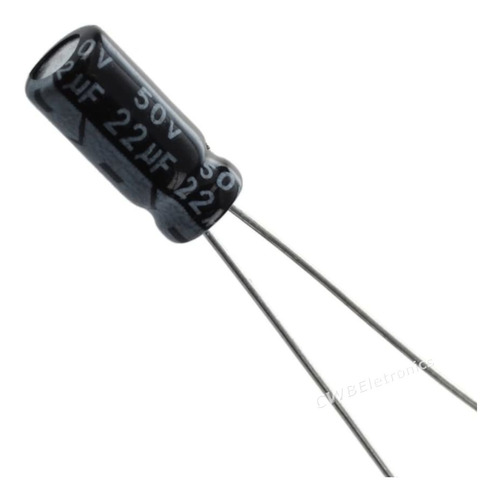 Capacitor Eletrolitico 22uf X 50v Envio Imediato