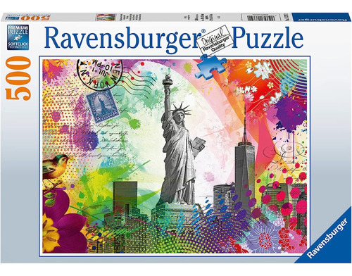 Postal De Nueva York Rompecabezas 500 Piezas Ravensburger