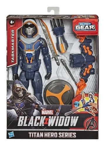 Taskmaster - Black Widow - Hasbro - Titan Blast Gear. 