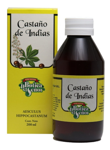 Tintura Castaño De Indias Botica Del Señor 200 Ml