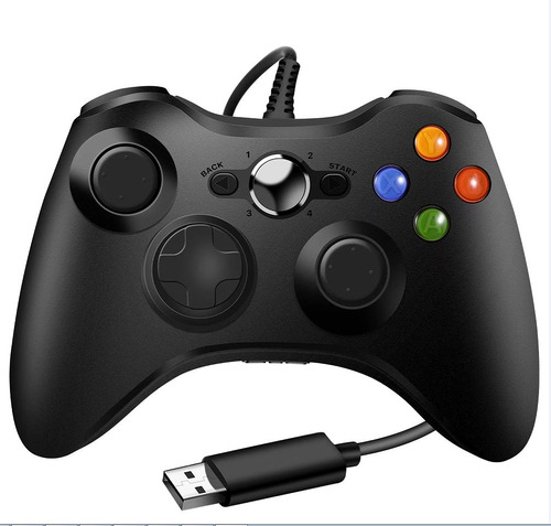 Controlador De Juegos Usb Con Cable Gamepad Game Joystick Jo