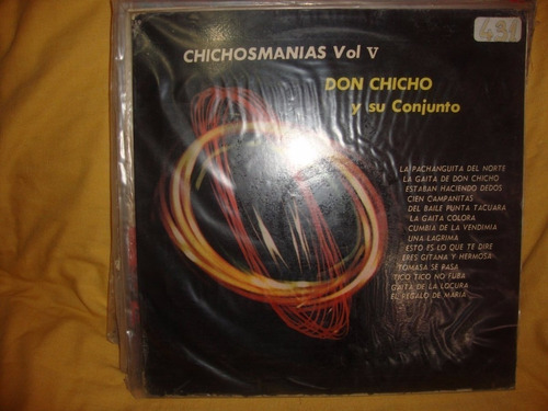 Vinilo Don Chicho Y Su Conjunto Chichosmanias C3