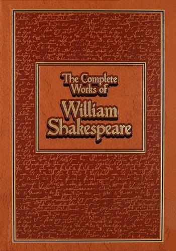 Libro The Complete Works William Shakespeare Cubierta Piel
